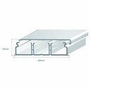 Efapel 10070 CBR миниканал 60х16 с 2-мя перегородками (метр)