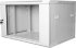 Шкаф настенный 19 6U, 600х450х368 мм, стеклянная дверь, серый, GYDERS GDR-66045G