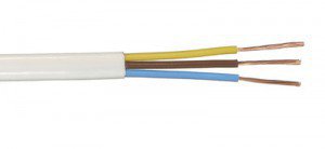 ШВВП 3х1.5 кабель плоский 3*1.5 мм (метр)