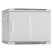 Cabeus SH-05F-9U60/35m Шкаф настенный 19" 9U 600x350x501mm (ШхГхВ) дверь металл, серый