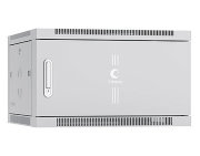 Cabeus SH-05F-6U60/35m Шкаф настенный 19" 6U 600x350x368mm (ШхГхВ) дверь металл, серый