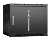 Cabeus SH-05F-9U60/35m-BK Шкаф настенный 19" 9U 600x350x501mm (ШхГхВ) дверь металл, черный