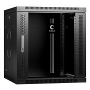 Cabeus SH-05F-12U60/35-BK Шкаф настенный 19" 12U 600x350x635mm (ШхГхВ) дверь стекло, черный