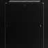 Шкаф напольный телекоммуникационный 42U, 800x1000x2085 мм, стеклянная дверь, черный, GYDERS GDR-428010B