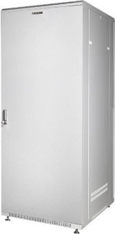 Шкаф напольный 19 47U GYDERS GDR-478080GM 800x800x2250 мм, металлическая дверь, серый
