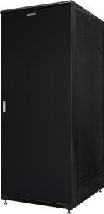 Серверный шкаф напольный 19 42U 600x1000x2085 мм, GYDERS GDR-426010BM, металлическая дверь, черный