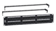 Cabeus PL-48-Cat.6-Dual IDC патч-панель 19"