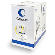 Cabeus UTP-4P-Cat.5e-SOLID-YL витая пара UTP 4 пары (305 м)